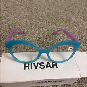 RIVSAR Blue and Purple Glasses